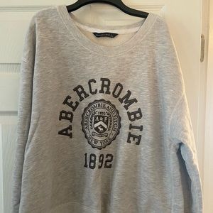 Abercrombie & Fitch Sweatshirt- Gray